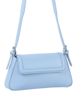 Fashion Smooth Modern Shoulder Bag GLE-0158 SKY BLUE